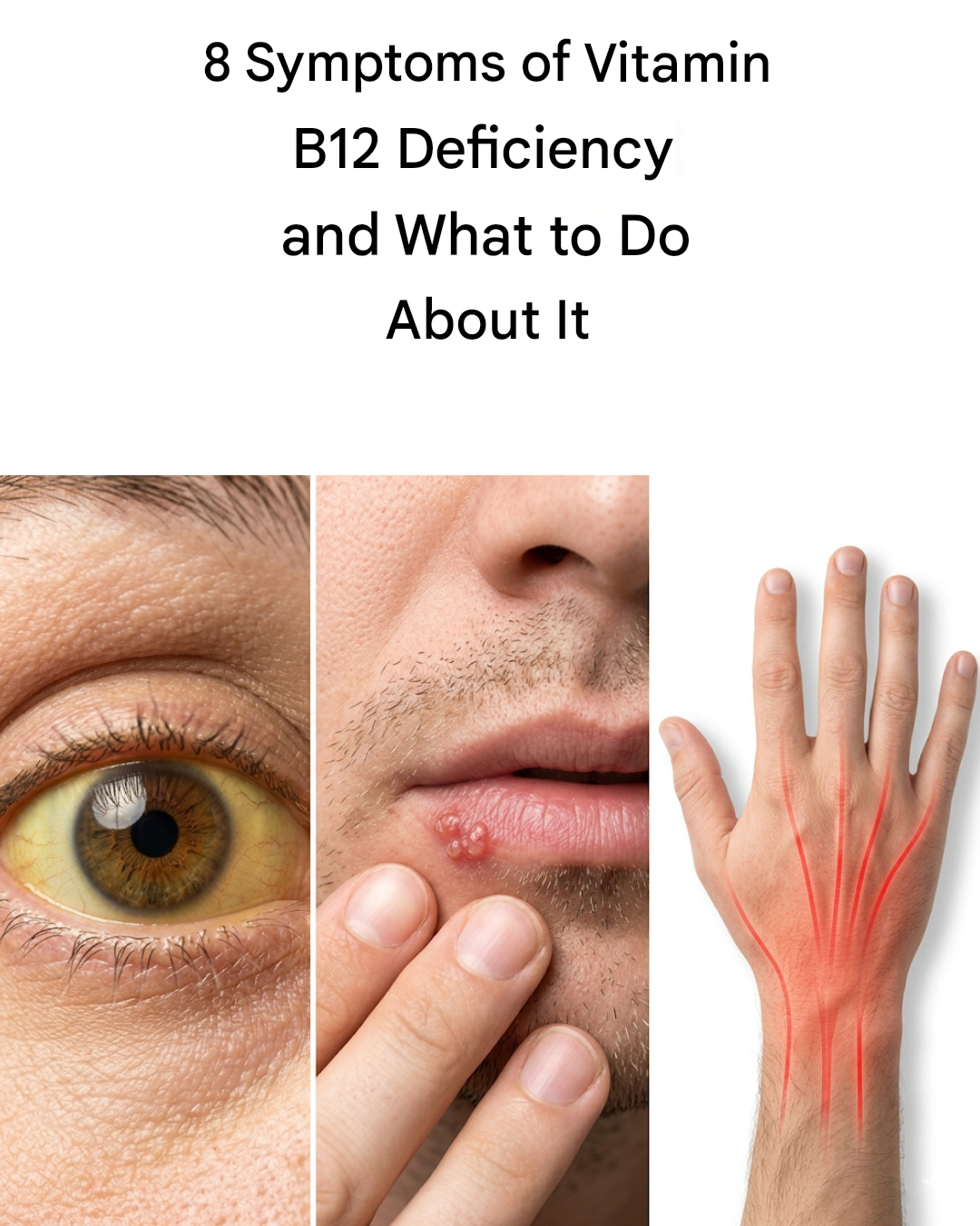 8 Signs of Vitamin B12 Deficiency and What to Do About It