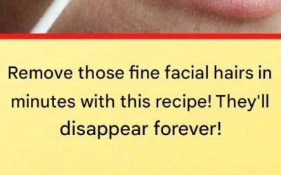 This natural recipe will permanently remove facial hair