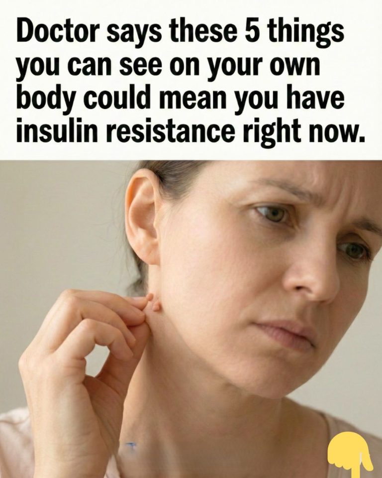 These 5 visible clues reveal insulin resistance long before blood tests