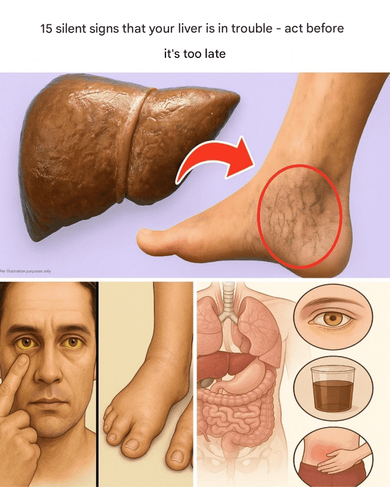 15 Silent Signs Your Liver Is in Trouble – Act Before It’s Too Late