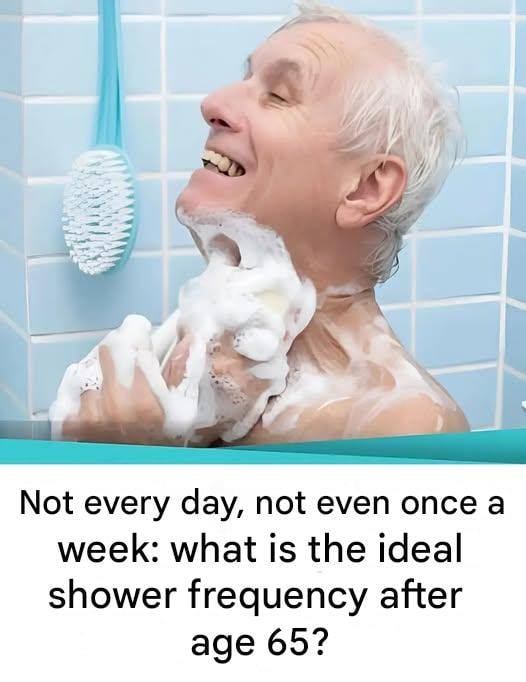 From Age 65: How Often Should You Shower — and Why Over-Washing Can Harm Your Health