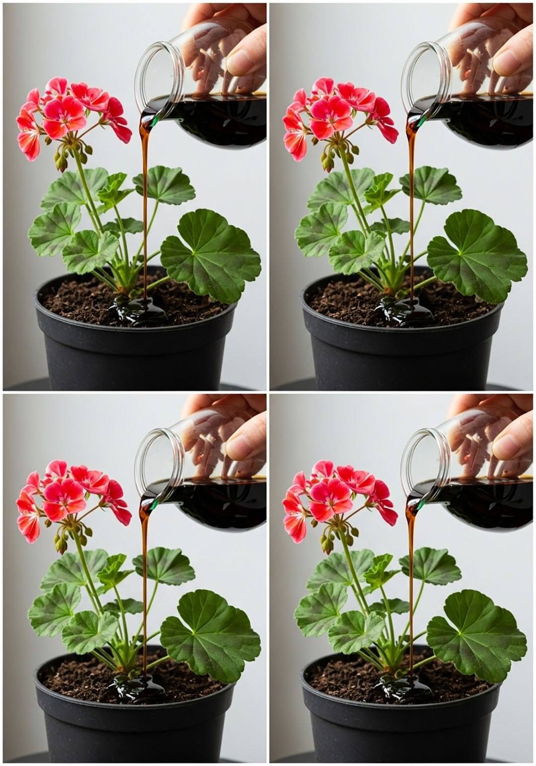 Do this and your geraniums will be able to bloom almost continuously for over a year.