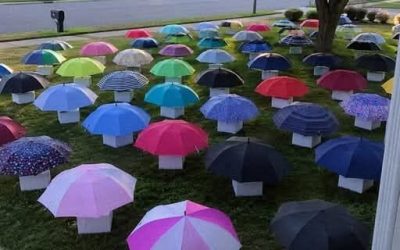 My Son Lent His Umbrella to a Pregnant Stranger—Three Days Later, Our Lawn Was Covered in Gifts