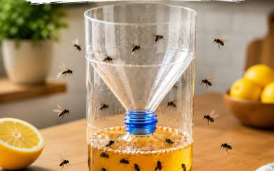 How to Make a Homemade Fly Trap in Just 5 Minutes