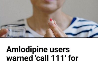 Amlodipine users warned ‘call 111’ for serious side effect