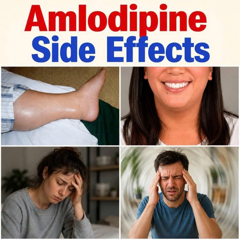 Amlodipine Is Triggering These 3 Side Effects in Your Blood Vessels
