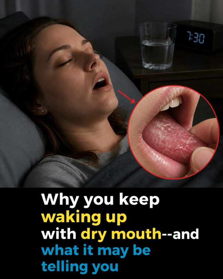 Waking up with dry mouth? Here’s what your body might be telling you