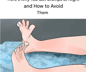 This is why we get cramps at night
